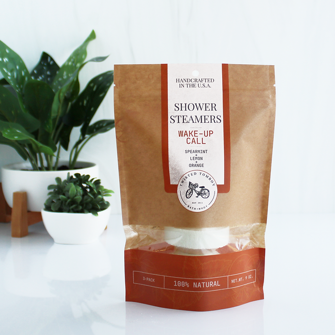 Shower Steamer 3-Pack - Wake-Up | Orange+Lemon+Spearmint