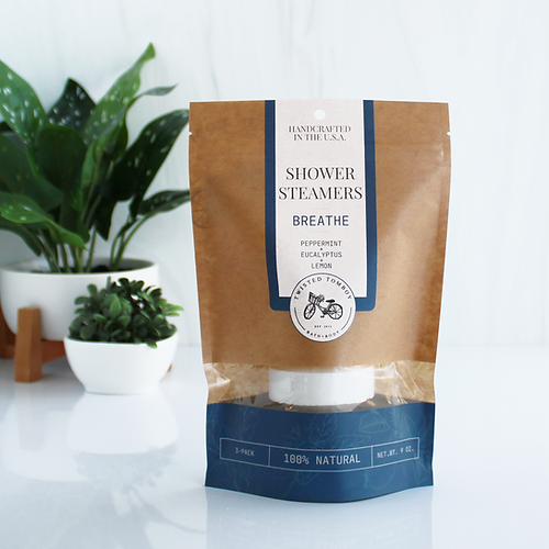 Shower Steamer 3-Pack - Breathe | Eucalyptus+Lemon+Peppermint