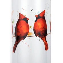 Cardinals on a Wire Windchime - 3x7in