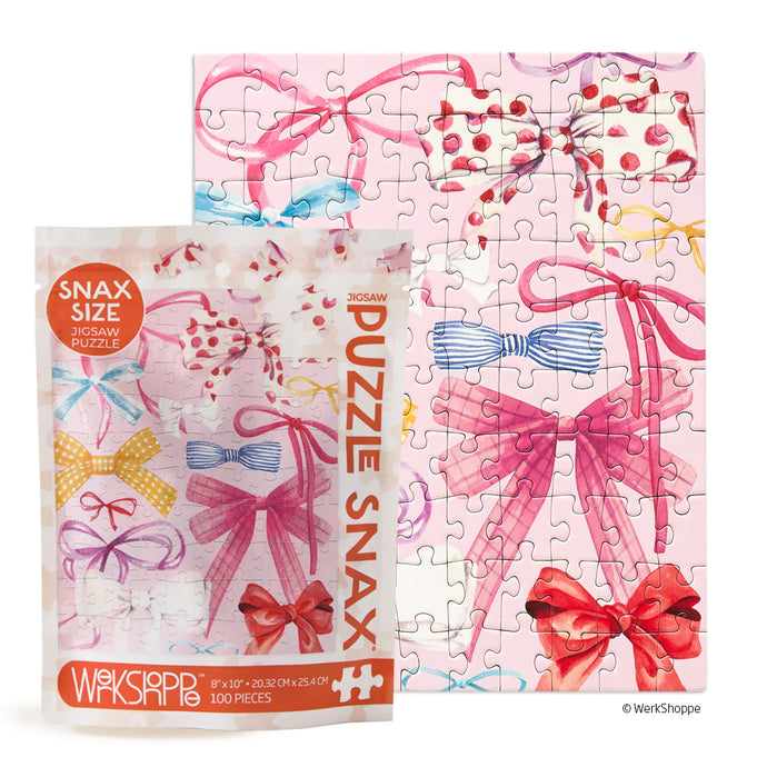 Ribbons & Bows 100 Piece Jigsaw Puzzle