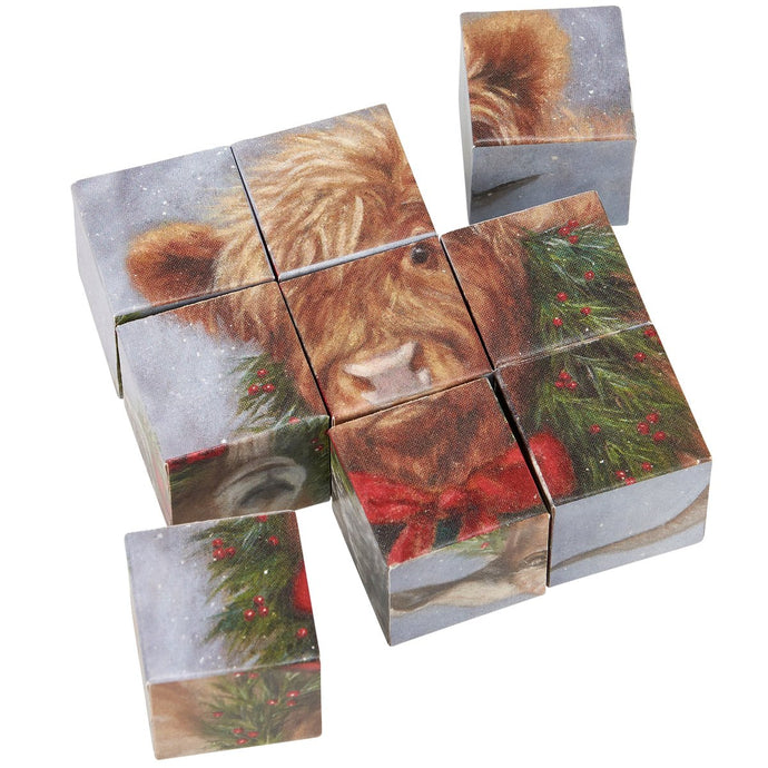 Christmas Animal Church Puzzle