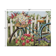 Blue Bicycle Paint By Numbers