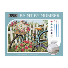 Blue Bicycle Paint By Numbers