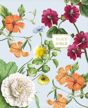 NIV Artisan Collection Bible, Comfort Print--soft leather-look, blue floral