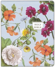 NIV Artisan Collection Bible, Comfort Print--soft leather-look, blue floral