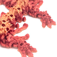 3D Printed Articulated Fire Dragon