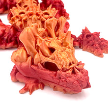 3D Printed Articulated Fire Dragon