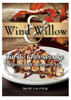 Turtle Cheesecake Cheeseball Mix