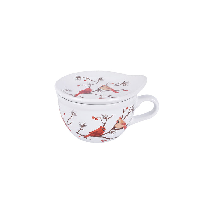 24oz Bowl Mug with Lid - Birchwood