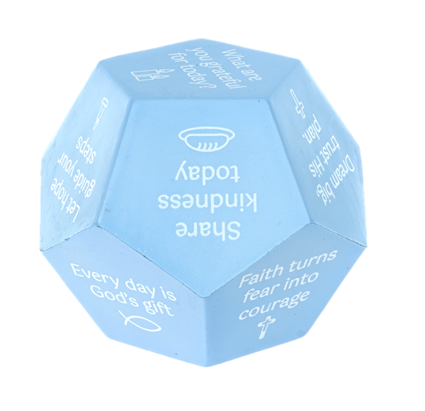 12 Sided Prayer Dice