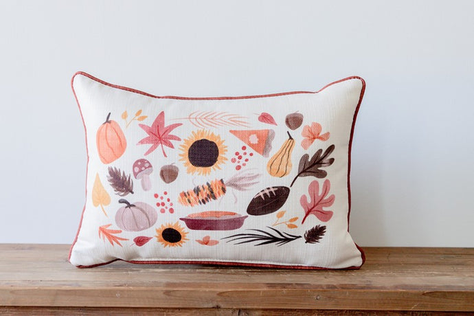 Fall Cluster Pillow