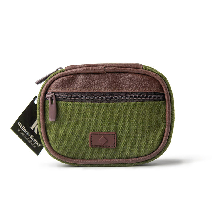 Men's Green 7 Day Pill Case