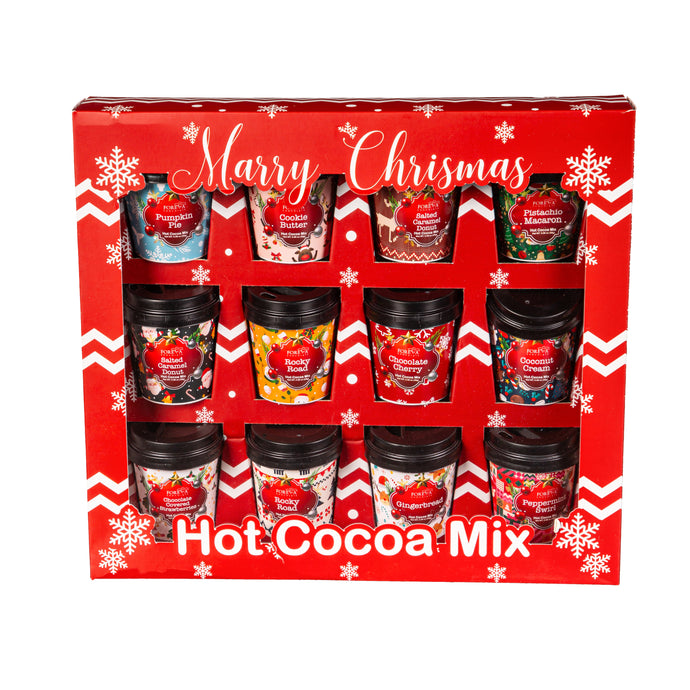 Foreva Chocolate Merry Christmas Hot Chocolate Mix, 12 Count