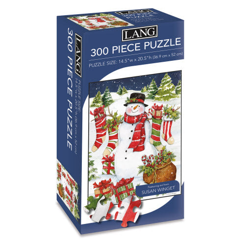 Snowman & Stockings Puzzle - 300 Piece