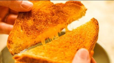 Easy Oven Baked Grilled Cheese