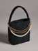 Annie Top Handle Bucket Bag Black