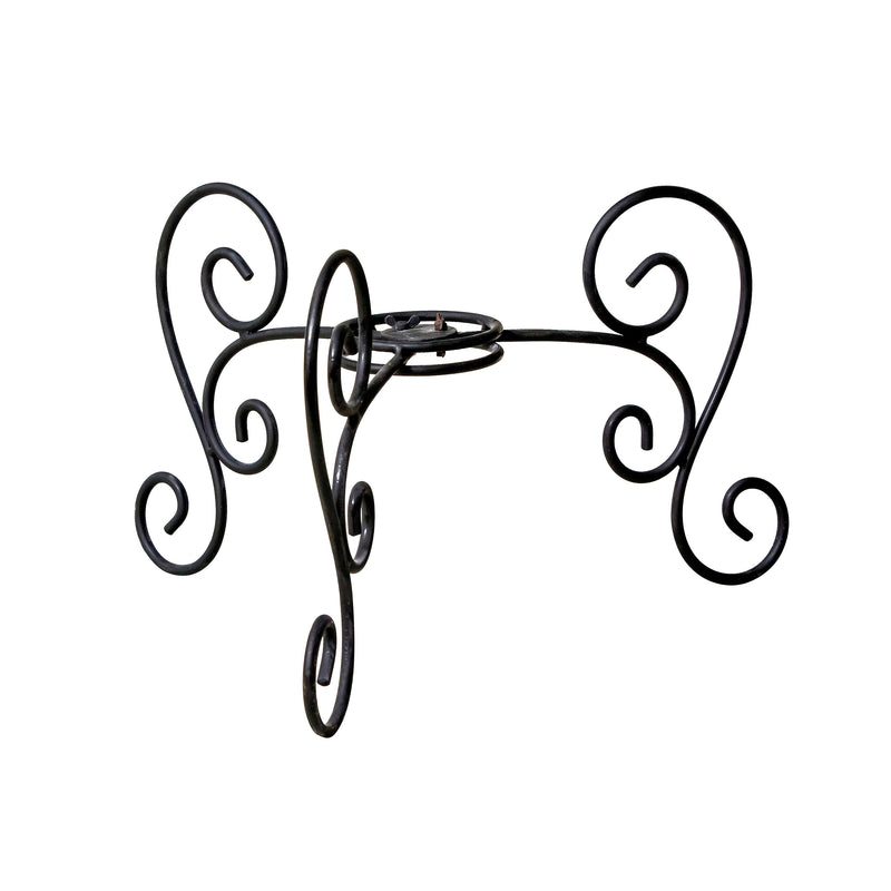 Scroll Tabletop Bird Bath Stand