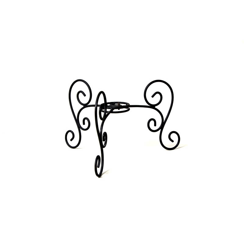 Scroll Tabletop Bird Bath Stand
