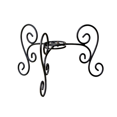 Scroll Tabletop Bird Bath Stand