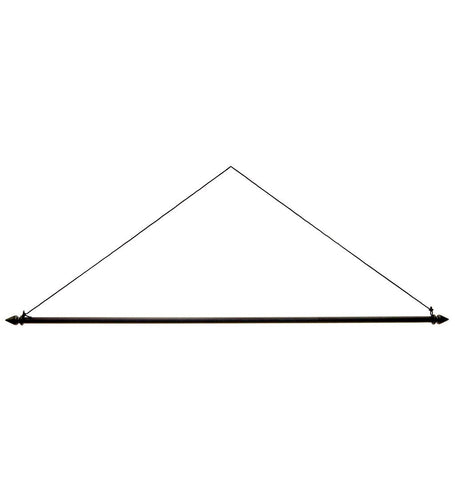 Garden Flag Metal Dowel Hanger