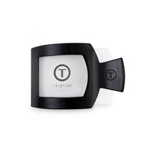 Square Flat Hair Clip | Jet Black