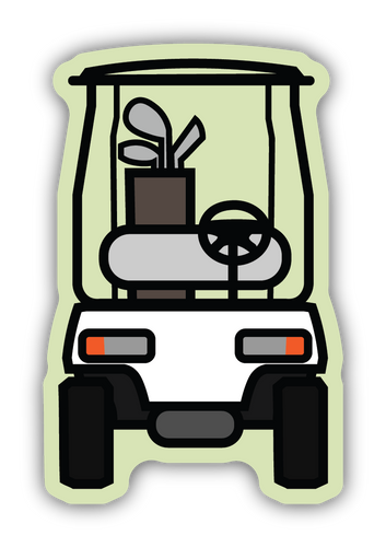 Golf Cart Sticker