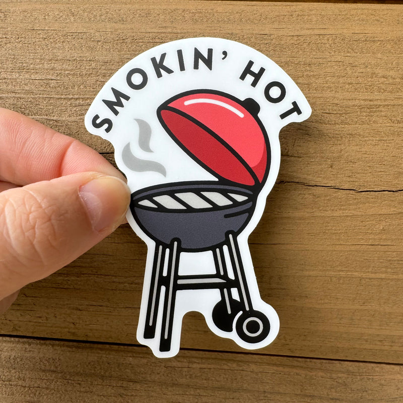 Smokin' Hot Barbeque Sticker