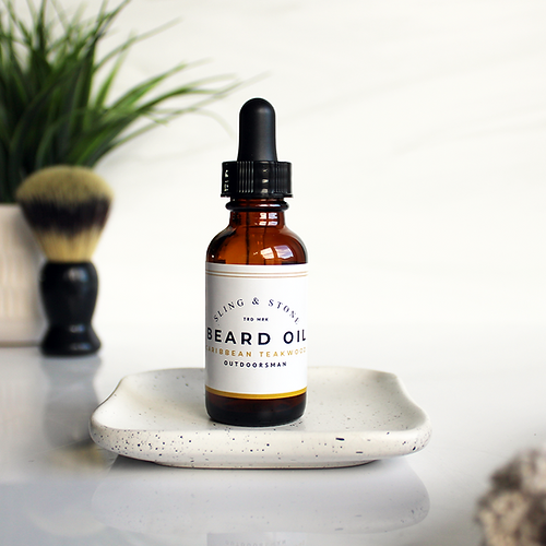 The Outdoorsman (Caribbean Teakwood) Beard Oil