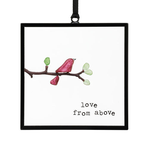 Love From Above Suncatcher - 3x3in