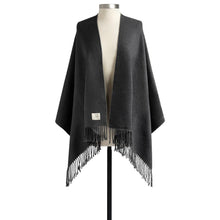 Charcoal Giving Wrap - 24.5x76in