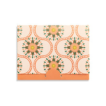 Floral Card and Gold Heart Necklace