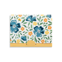 Floral Card and Gold Heart Necklace