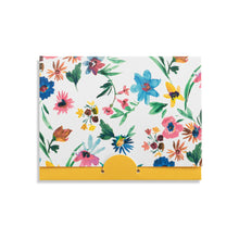 Floral Card and Gold Heart Necklace