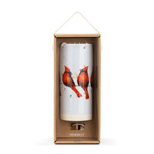 Cardinals on a Wire Windchime - 3x7in