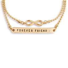 Forever Friends Layered Bracelet - 7in