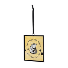 Winnie-the-Pooh Go All In Suncatcher - 3x3in