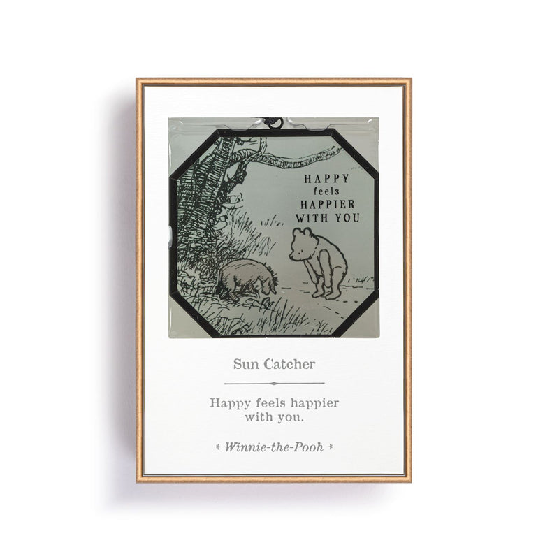 Winnie-the-Pooh Happier with You Suncatcher - 3x3in