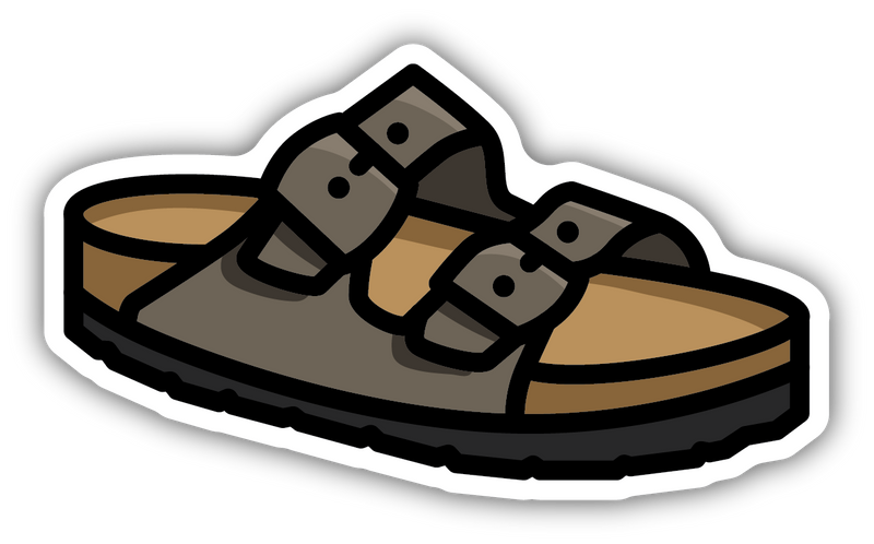 Leather Sandal 2.0 Sticker