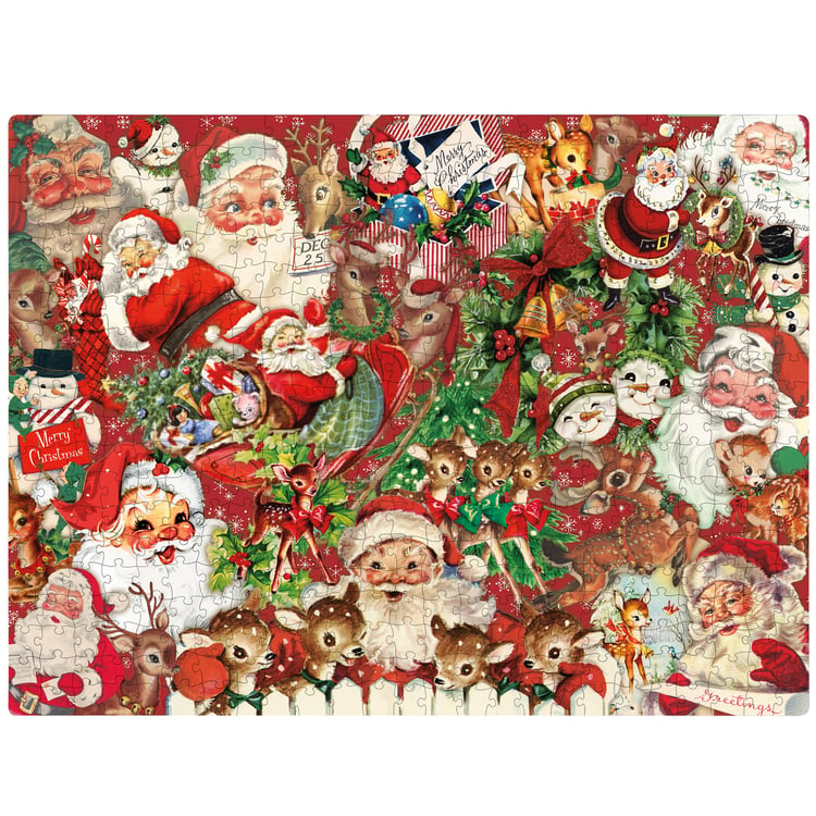 Retro Christmas Puzzle