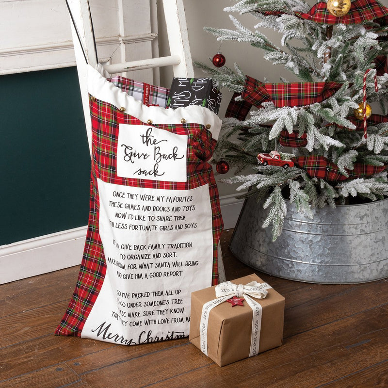 The Give Back Sack Santa Sack