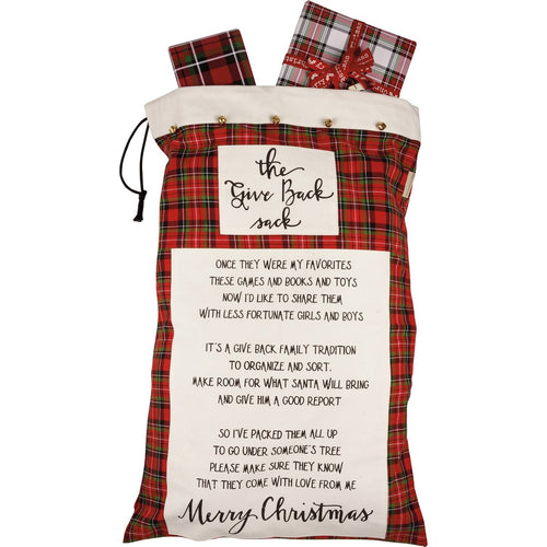 The Give Back Sack Santa Sack