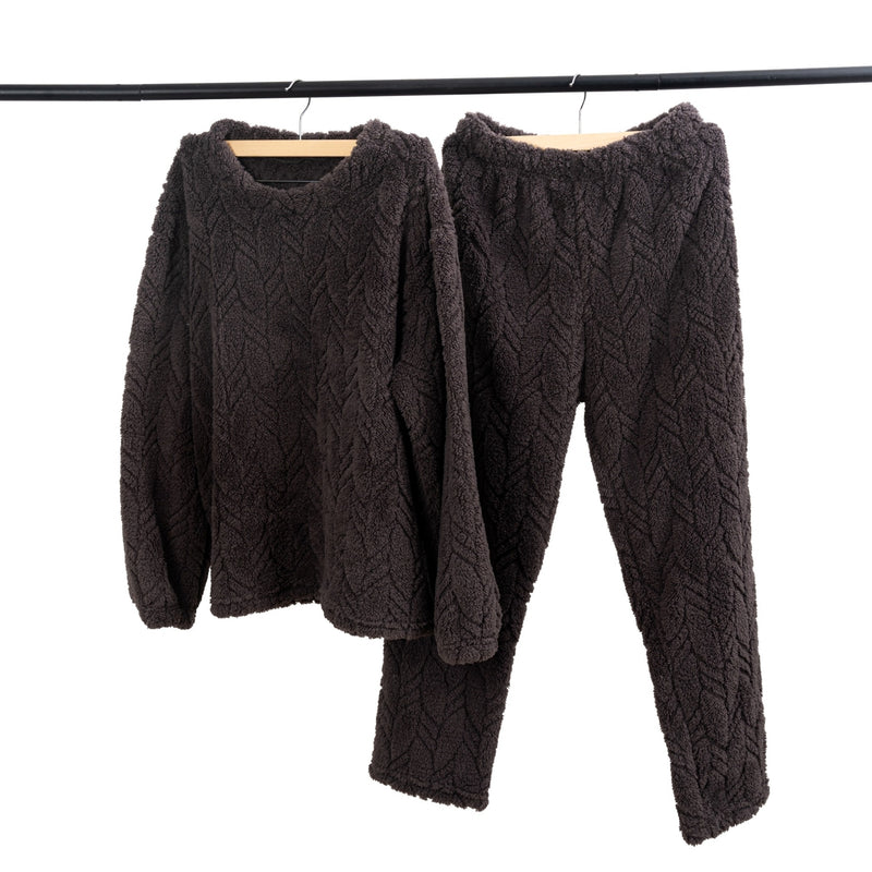 Women's Extra Soft Plush Fleece Pajama Set