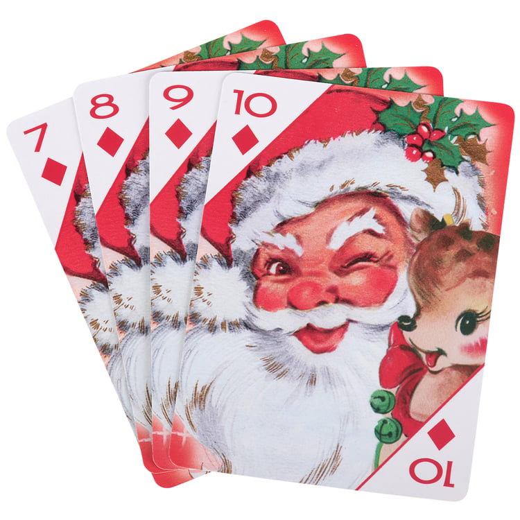 Santa Claus Playing Cards