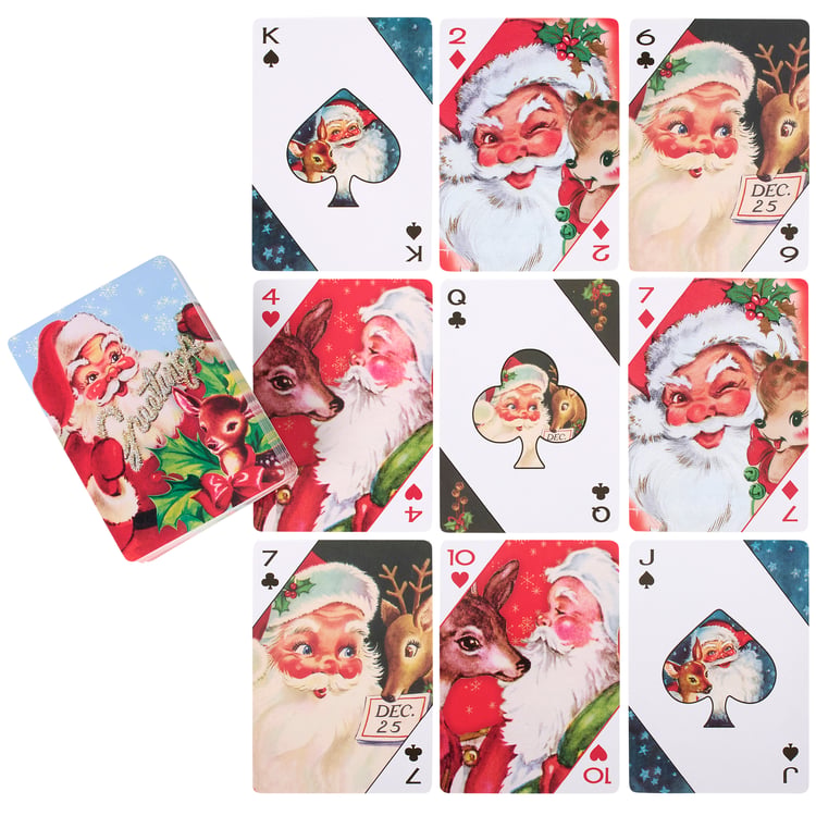 Santa Claus Playing Cards