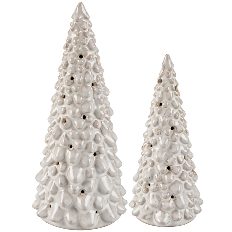 Lighted Christmas Tree Set