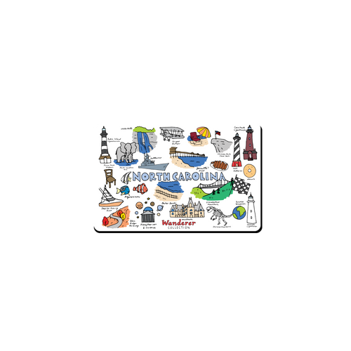 North Carolina Wanderer Magnet