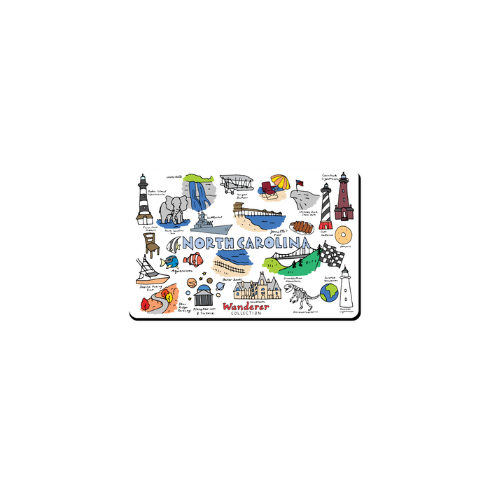 North Carolina Wanderer Magnet