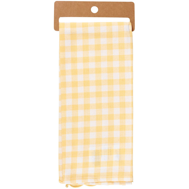 Flower Bunnies Kitchen Towel