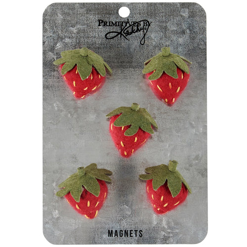 Strawberry Magnet Set