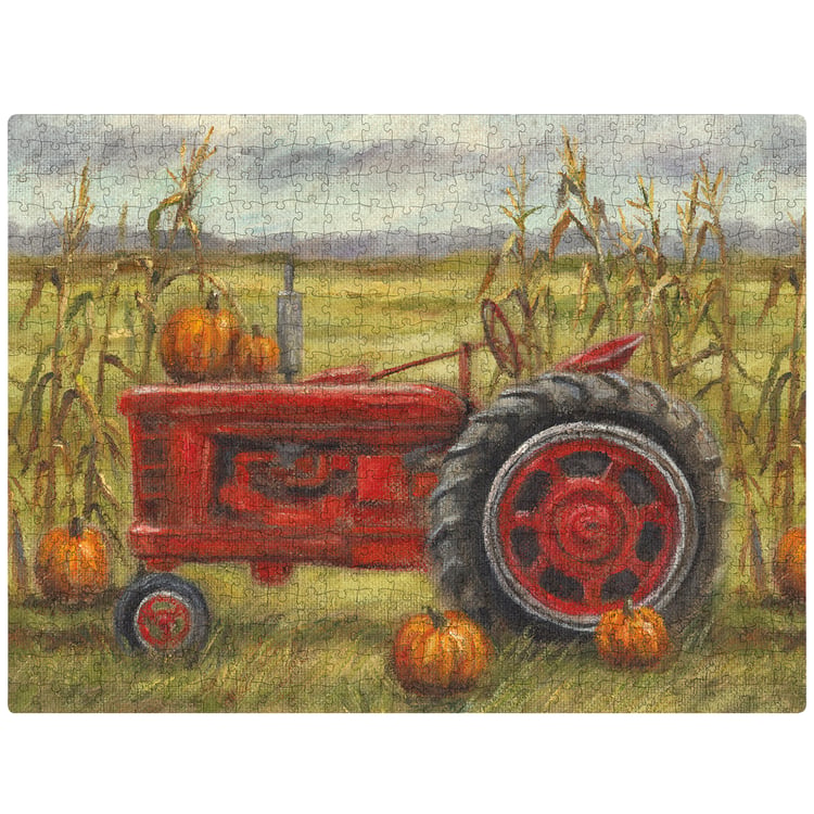 Fall Tractor Puzzle